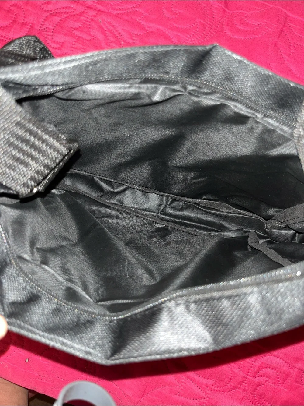 Black Crossbody Messenger Bag for Woman’s